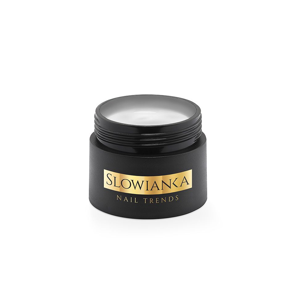 Milky Mascarpone - Non-Levelling Builder Gel 15g (Half Cover)