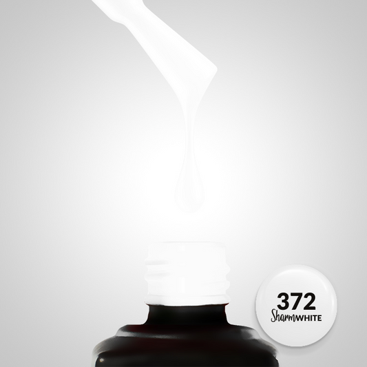 #372 Sharm Effect White Gel Polish