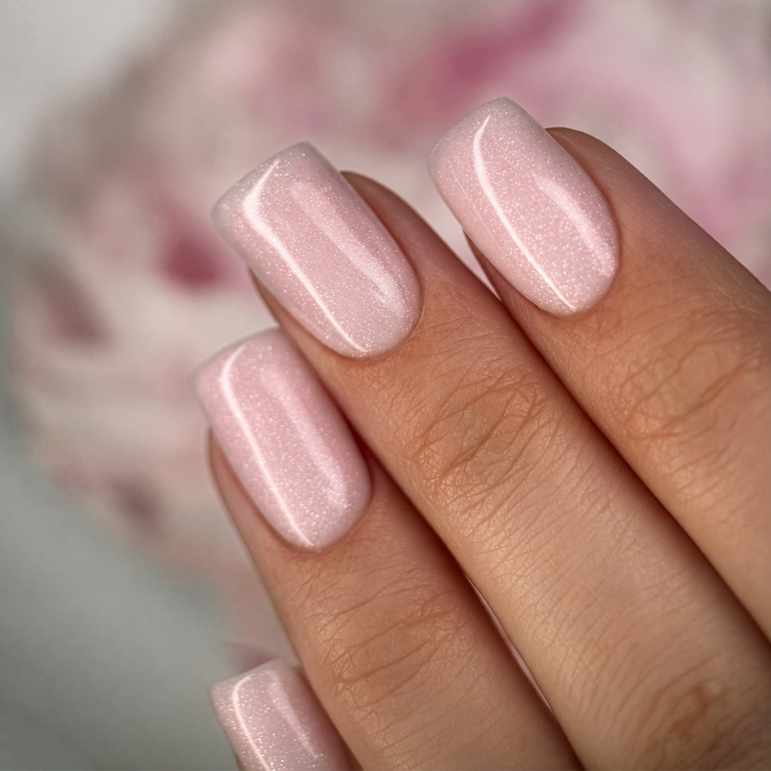 #627 Nude Sparkle Gel Polish