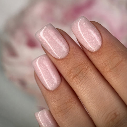 #627 Nude Sparkle Gel Polish