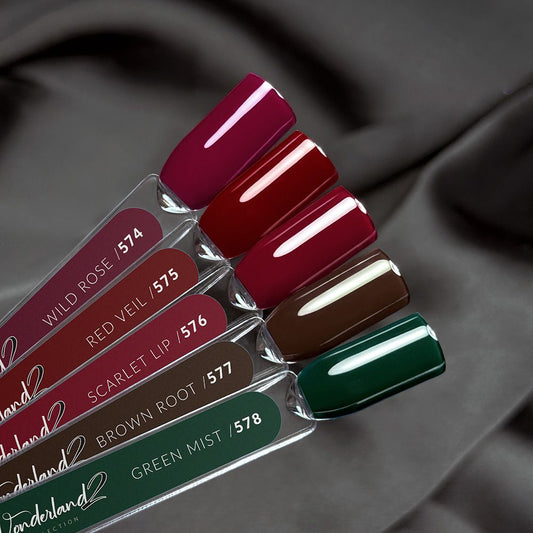 #575 Red Veil Gel Polish
